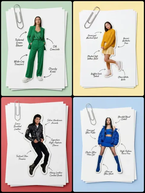Fashion Scrapbook Collage Art