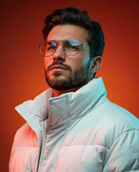 Cyberpunk Puffer Portrait