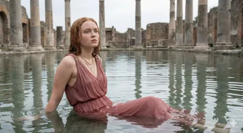 Oracle Maiden in Ancient Baths
