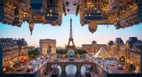 Inception Style Folding Miniature City