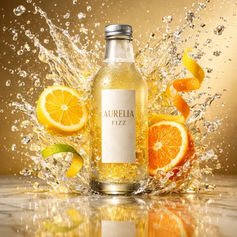 Golden Citrus Tonic High-Speed Splash