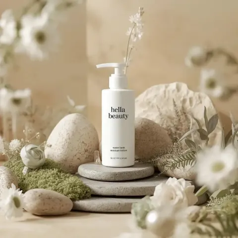 Luxury Botanical Skincare Ad
