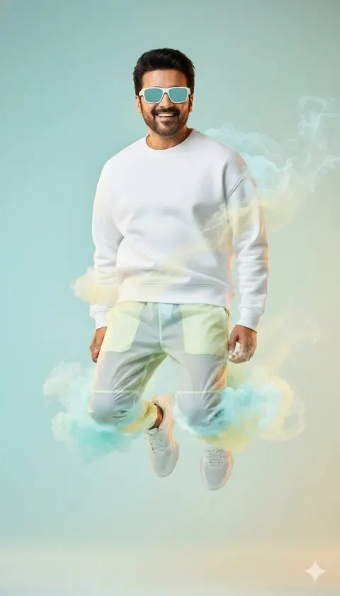 Futuristic Sportswear Editorial Magic
