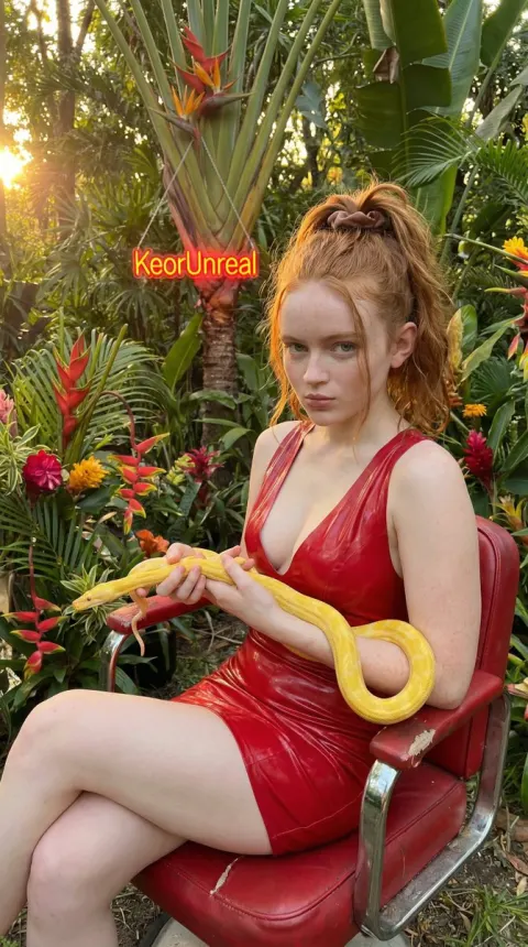 Neon Jungle Latex Fashion