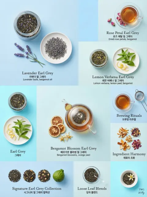 Aromatic Earl Grey Tea Template