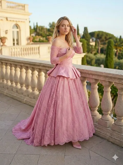 Sydney Sweeney's Golden Hour Gown