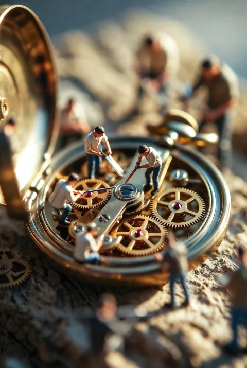 Tiny Watchmakers Restore Time