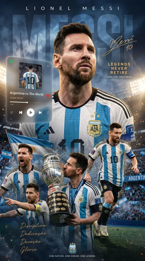 8K Football Legend Wallpaper Creator