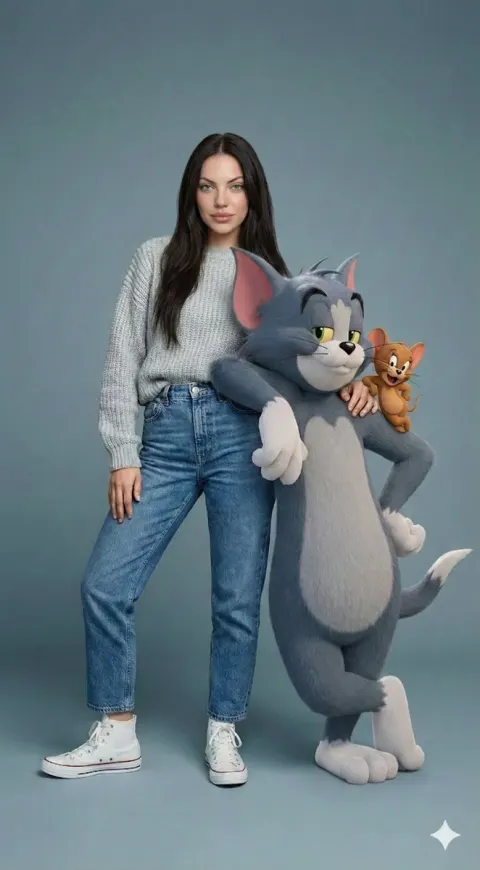 Classic Cartoon Characters Fashion Shoot