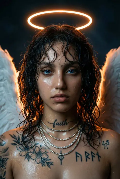 Neon Halo Dark Angel