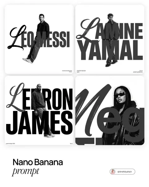 Minimalist Avant-Garde Streetwear Poster