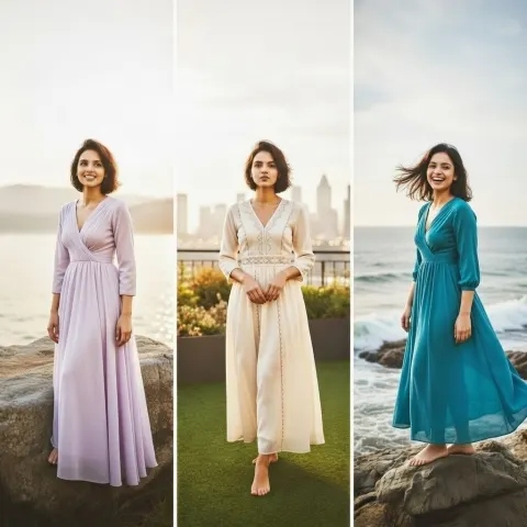 Woman Transformation Triptych Art