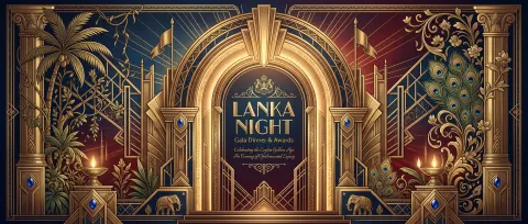 Lanka Night Art Deco Gala Visual