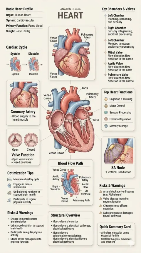 Heart and Brain Anatomy