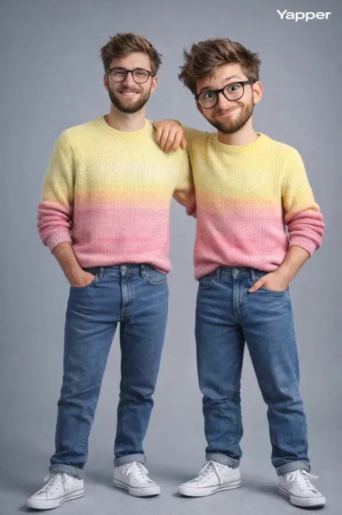 Real Person Meets Pixar Twin