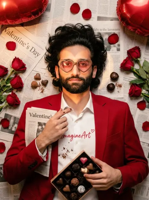 Valentine Heart Glasses Sweet Dream