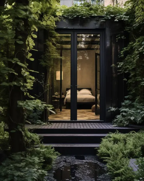 Cozy Parisian Hotel Particulier Garden Tom Ford Design