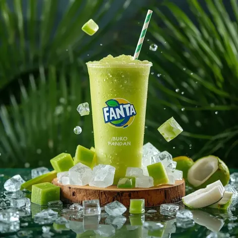 Hyper Realistic Tropical Drink Ad