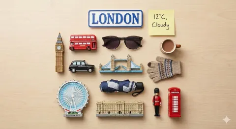 City Magnet Flatlay Photography