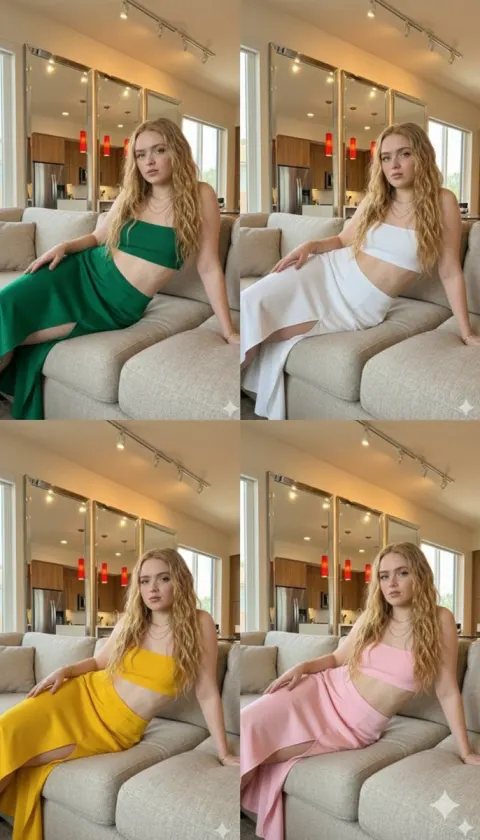 Celebrity Clone Fashion Editorial
