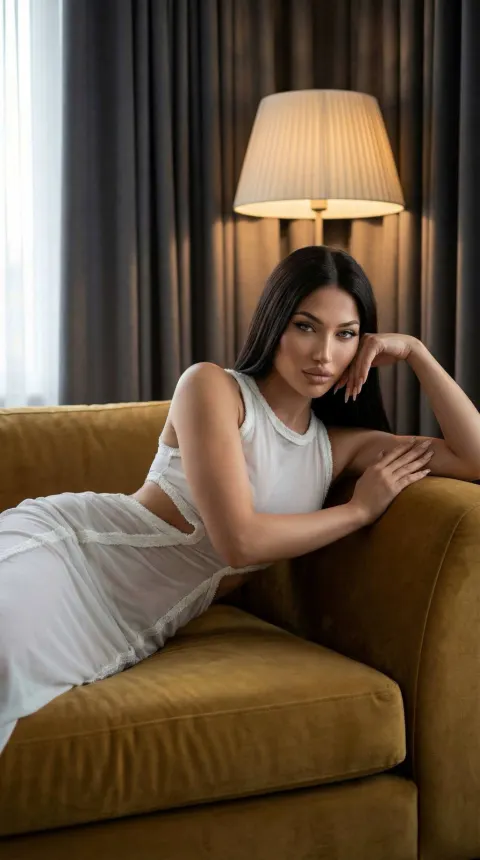 Velvet Grace Editorial Portrait