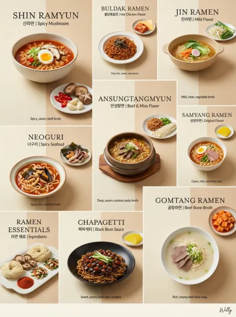 Aromatic Korean Ramen Bento Collection