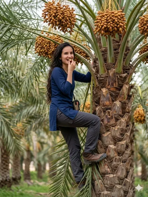 Date Palm Climber's Joy
