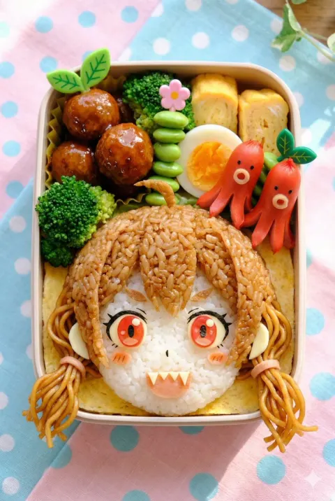 Kawaii Kyaraben Character Bento Art