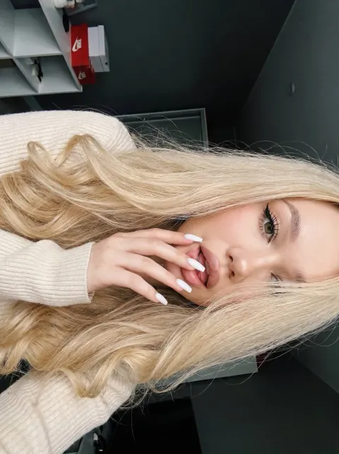 Tilted Selfie Girl Portrait