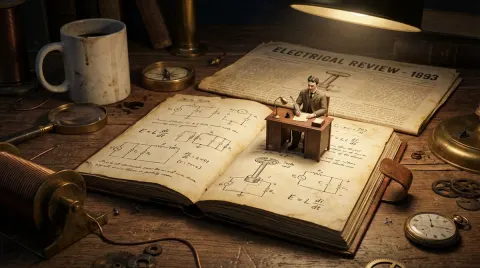 Miniature Scientist Historical Macro Diorama