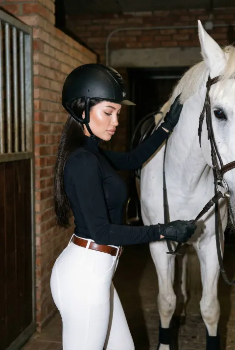 Equestrian Stable Lifestyle Portrait