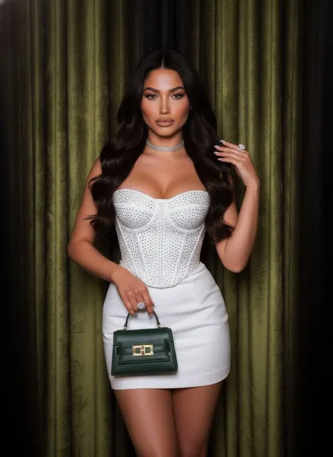 Glamorous Evening Fashion Portrait