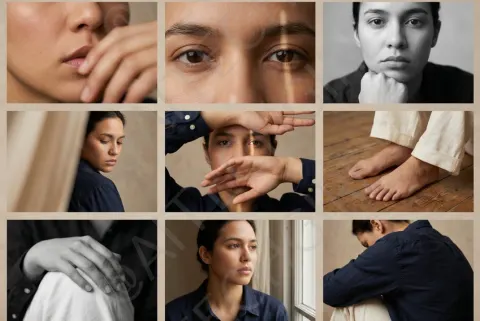 Intimate Minimalist Editorial Portrait
