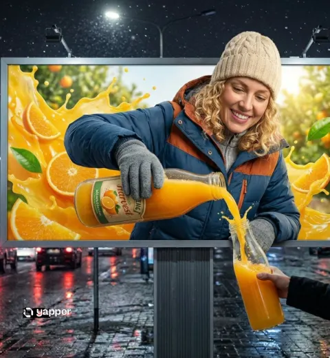 Surreal 3D Billboard Illusions