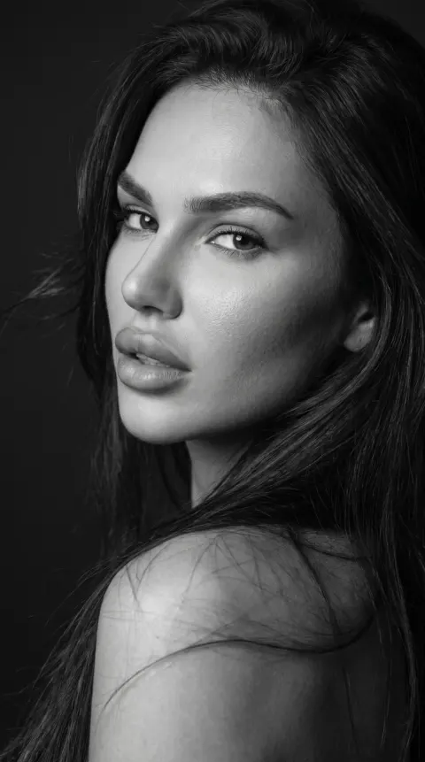Monochrome Fine Art Portrait