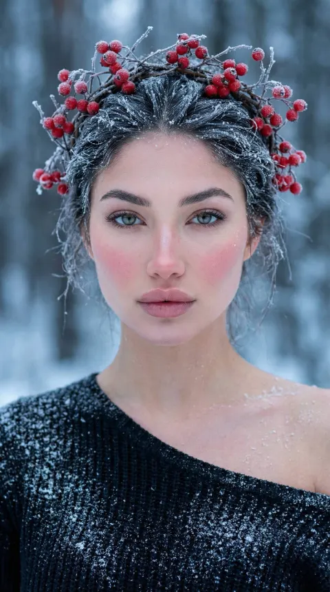 Frost Fairy Winter Gaze