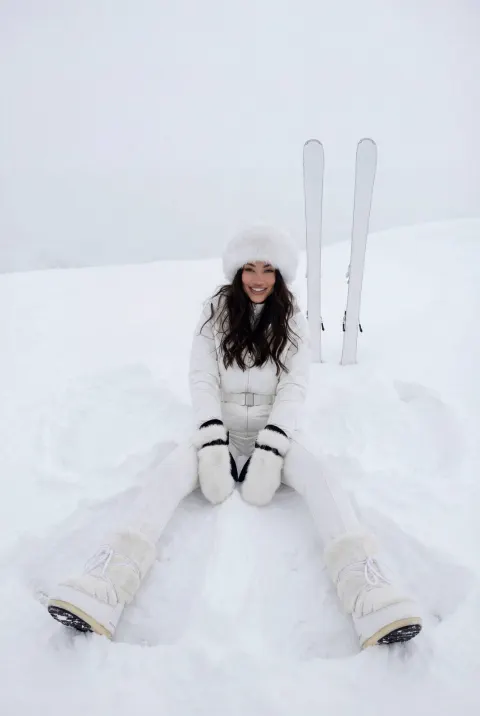 Chic Snow Queen Portrait