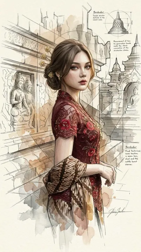 Architectural Ink Concept Art