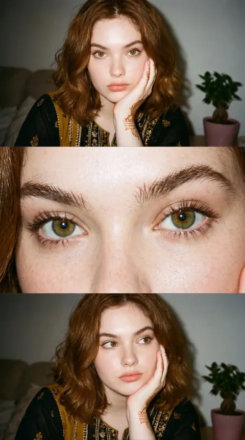 Ultra-Realistic 35mm Film Portrait Collage