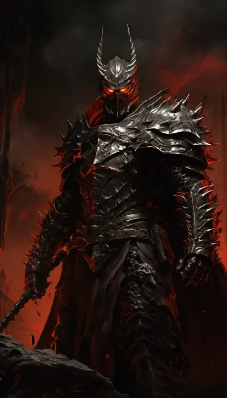 Dante in Crusader Armor Epic Oil Painting Portrait