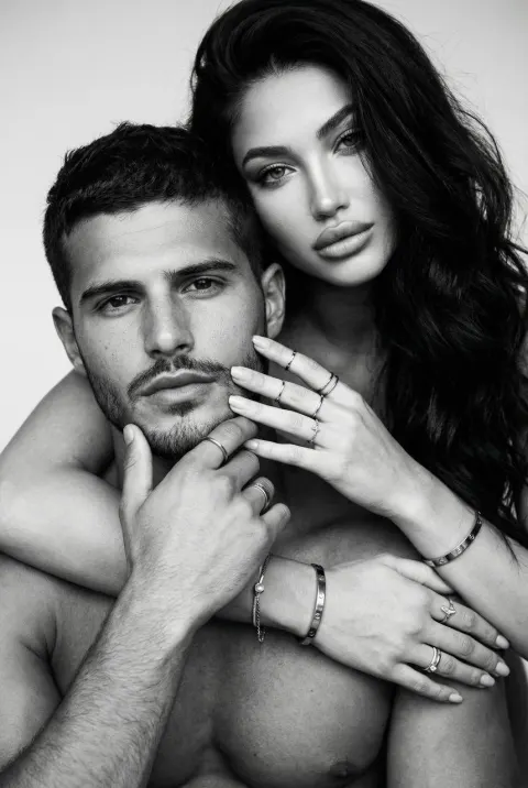 Intimate Black White Fashion Editorial