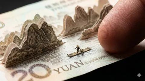 Guilin Landscape on Fingertip