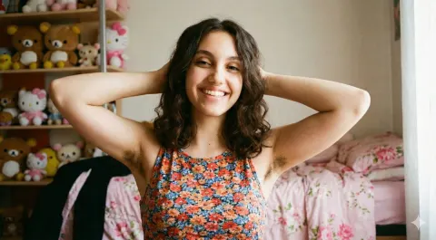 Armpit Hair Confidence: Real Beauty