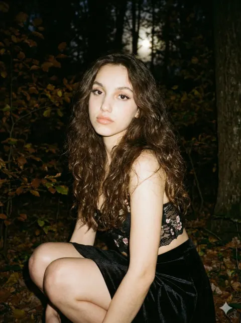 Moonlit Forest Portrait