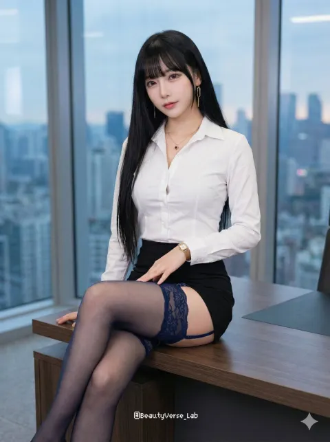 Seductive Office Goddess