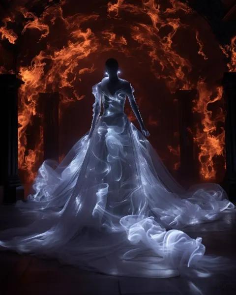 Dark Fairytale Volumetric Light Installation