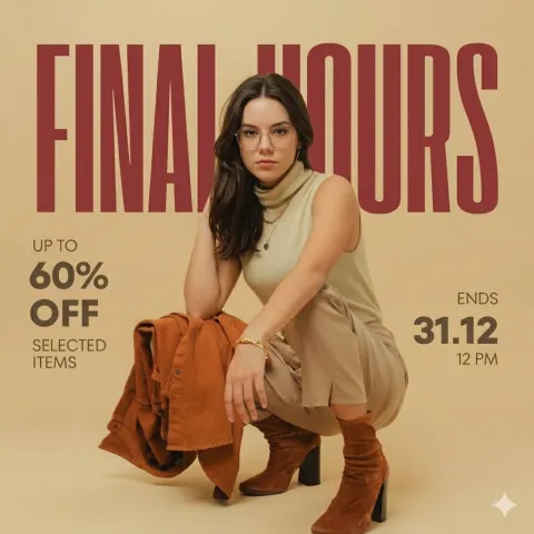 Final Hours Sale Poster