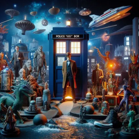 Doctor Who Tardis Time Lord Adventure Scene