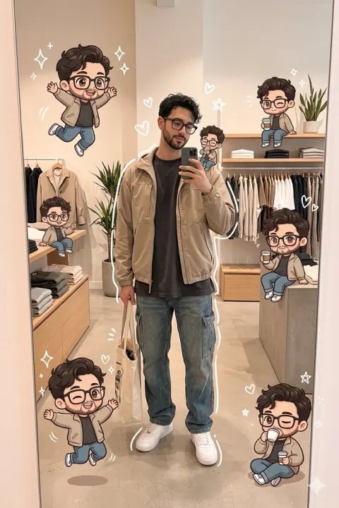 Chibi Selfie Style Diaries