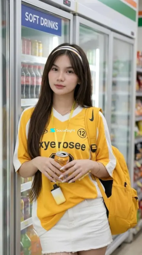 Fair Girl Grocery Store Photoshoot